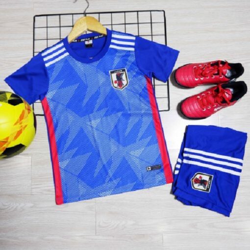 Quần áo trẻ em Nhật Bản màu Xanh bích sân nhà 2022-23 hàng Việt