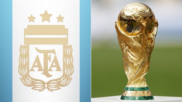 Logo Argentina 3 sao vô địch Worldcup 2022
