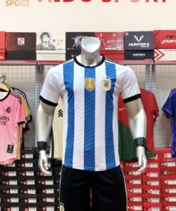 Quần áo Argentina 3 sao vô địch World Cup 2022 hàng Việt kiểu 1