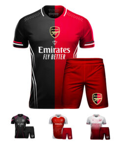 Quần áo đá banh Arsenal do Eros thiết kế độc lạ 2023
