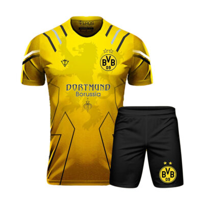 Quần áo đá banh Dortmund do Eros thiết kế độc lạ 2023 kiểu 1