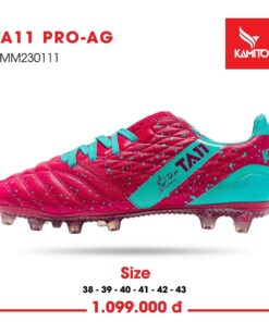 Giày đá bóng Kamito TA11 Pro - AG sân cỏ tự nhiên 2023 màu hồng