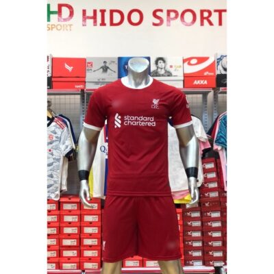 Quần áo Liverpool sân nhà màu đỏ 2023 hàng Thái F2