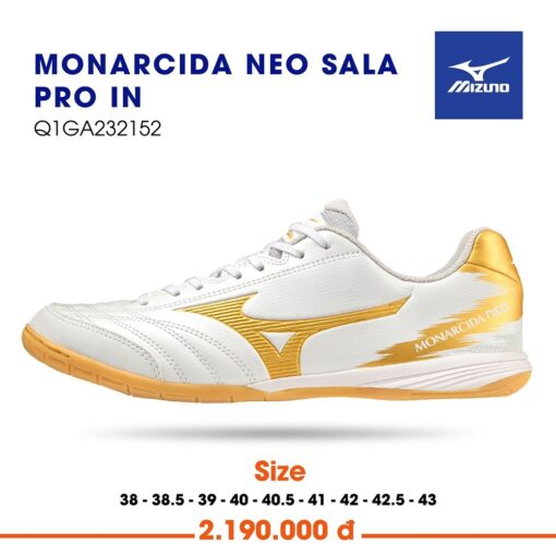 Giày bóng đá Mizuno Monarcida Neo Sala Pro IN