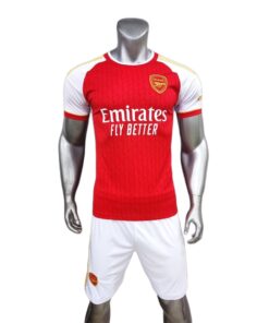 Quần áo Arsenal màu đỏ sân nhà 2022-23 hàng Việt kiểu 1