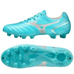 Giày bóng đá Mizuno Monarcida Neo II Select FG màu xanh da đế