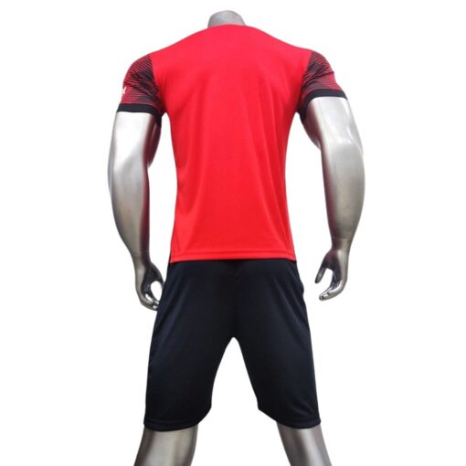 Quần áo AC Milan 2024 màu đỏ sân nhà hàng Việt kiểu 1 mặt sau