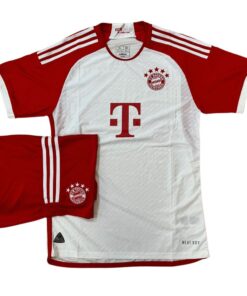 Quần áo Bayern Munich 2024 màu trắng sân nhà player