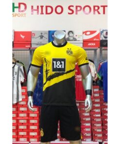 Quần áo bóng đá Dortmund 2024 màu vàng sân nhà hàng Thái F2
