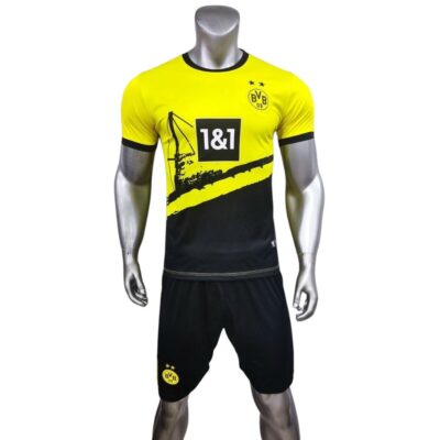 Quần áo bóng đá Dortmund 2024 màu vàng sân nhà hàng Việt kiểu 1 mặt trước