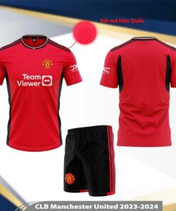 Quần áo bóng đá MU 2024 màu đỏ sân nhà HD