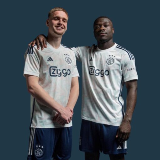 Quần áo bóng đá Ajax 2024 màu trắng sân khách