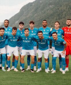 Quần áo bóng đá Napoli 2024 màu xanh sân nhà cầu thủ