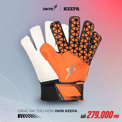 Găng tay thủ môn Iwin Keepa cam