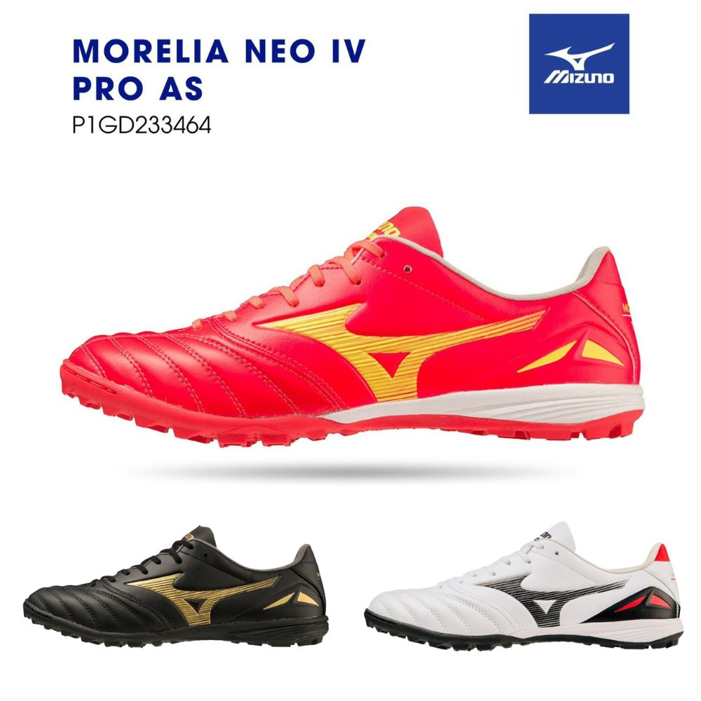 Giày bóng đá Mizuno Morelia Neo IV Pro AS sân cỏ nhân tạo 3 màu