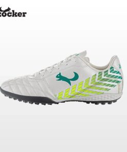 Giày bóng đá Zocker Pioneer TF sân cỏ nhân tạo màu trắng