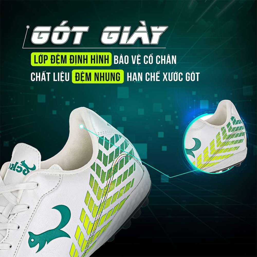 Gót giày bóng đá Zocker Pioneer TF sân cỏ nhân tạo
