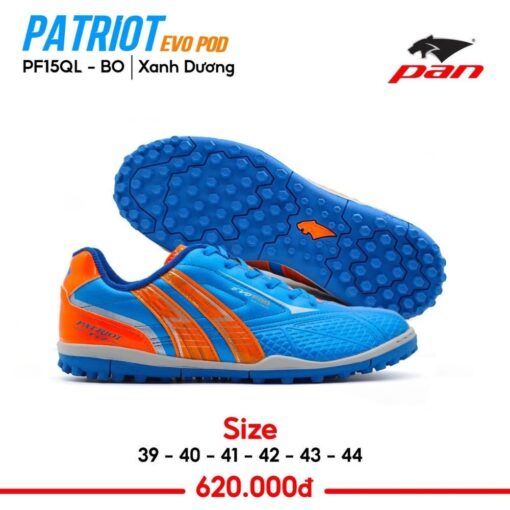 Giày Pan Patriot Evo Pod 2023 TF sân cỏ nhân tạo xanh dương