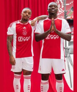 Quần áo Ajax Amsterdam màu đỏ sân nhà 2024