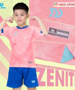 Quần áo bóng đá trẻ em Bulbal Zenith hồng