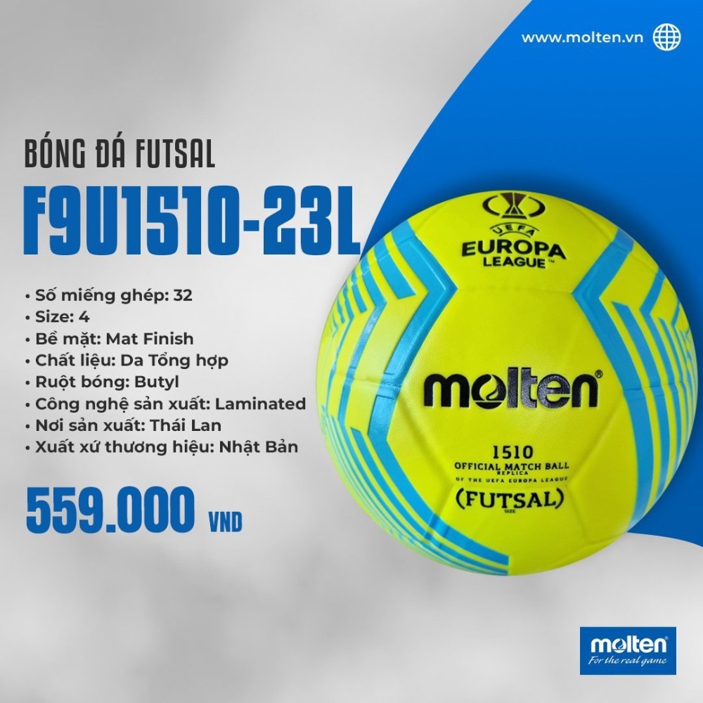 Quả bóng đá Futsal Molten F9U1510-23L 1