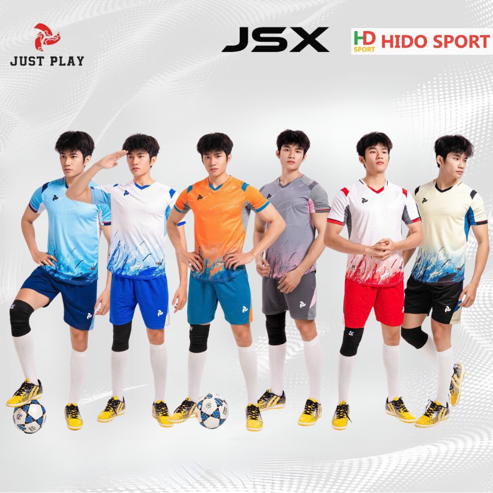 Quần áo đá banh không logo Just Play JSX