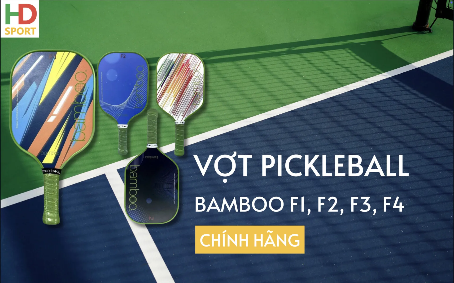 So sánh vợt Pickleball
