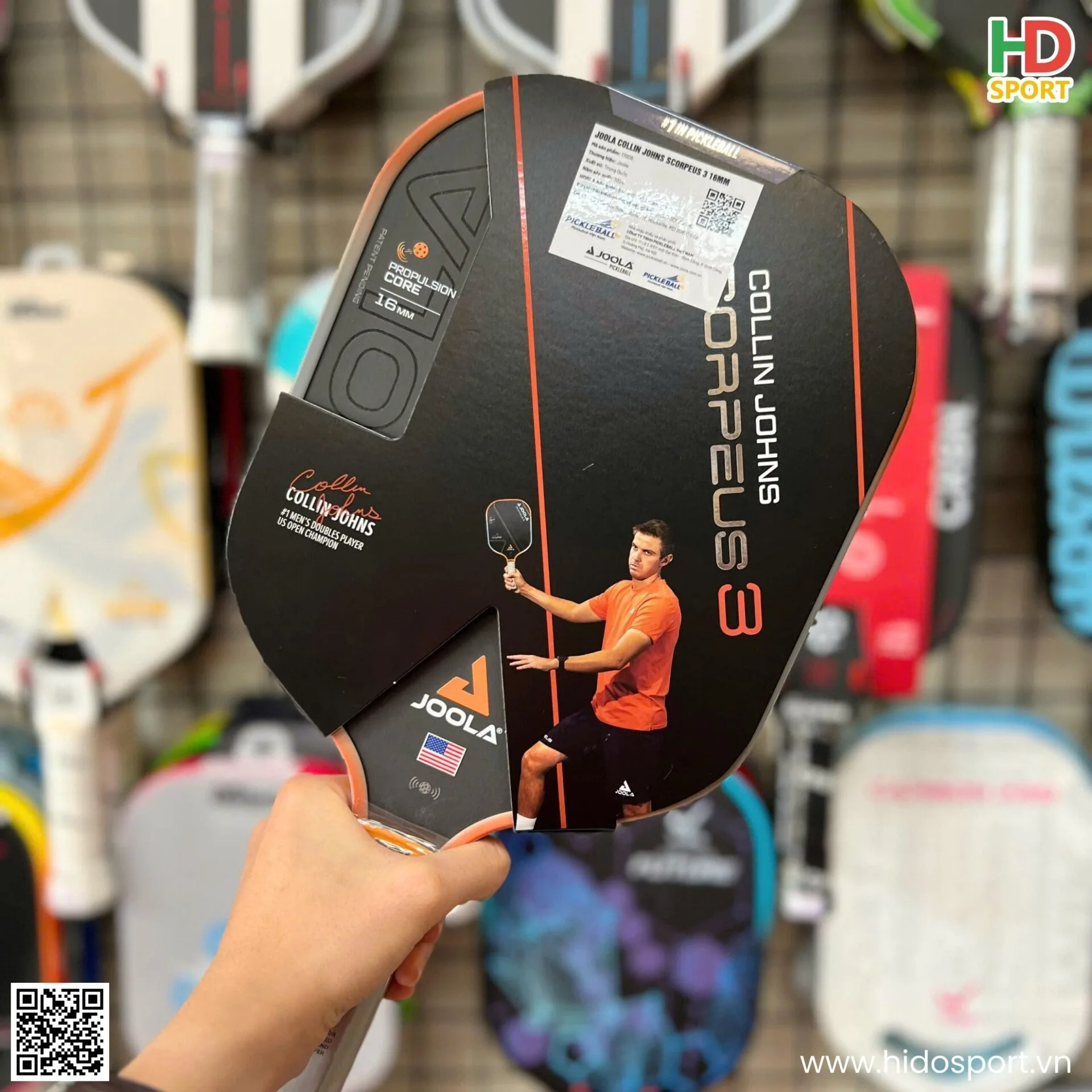 Vợt Pickleball Joola Gen 3 Scorpeus Hình Ảnh Thực Tế Tại Hido Sport