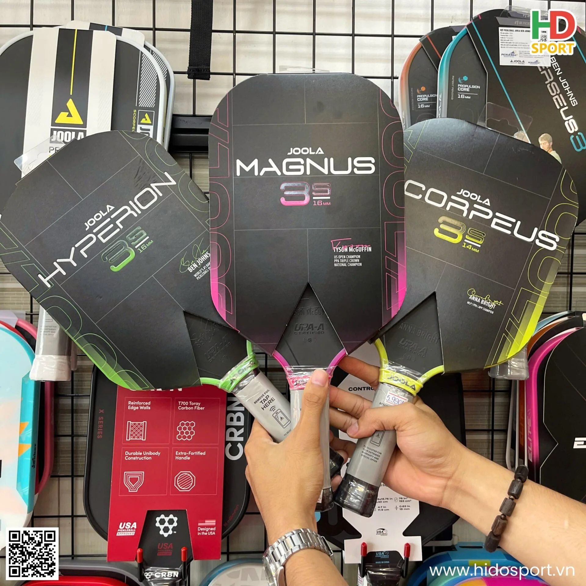 Hình Ảnh Thực Tế Vợt Pickleball Joola Gen 3S Đang Có Mặt Tại HIDO SPORT 01