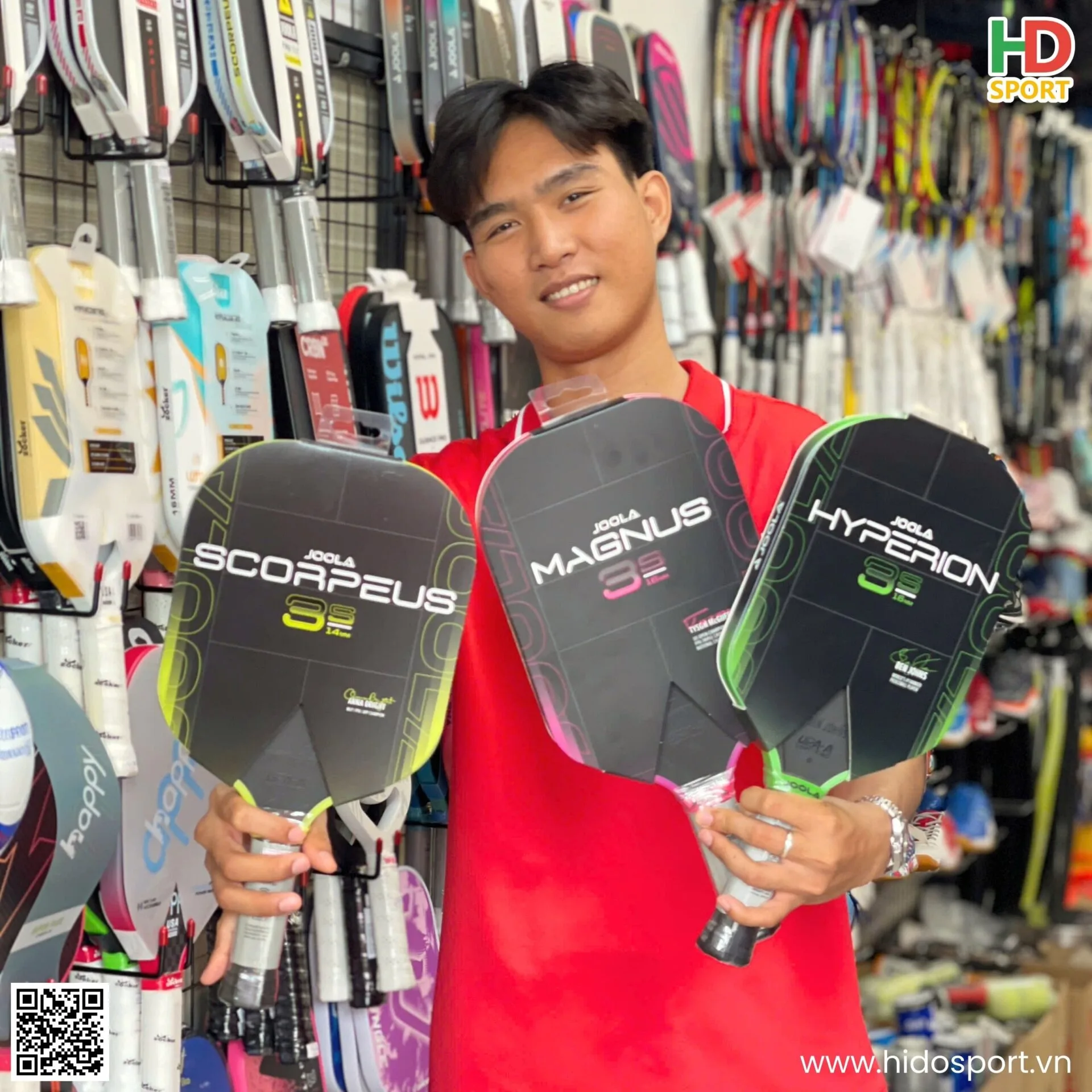 Hình Ảnh Thực Tế Vợt Pickleball Joola Gen 3S Chính Hãng 100% Đang Có Tại HIDO SPORT