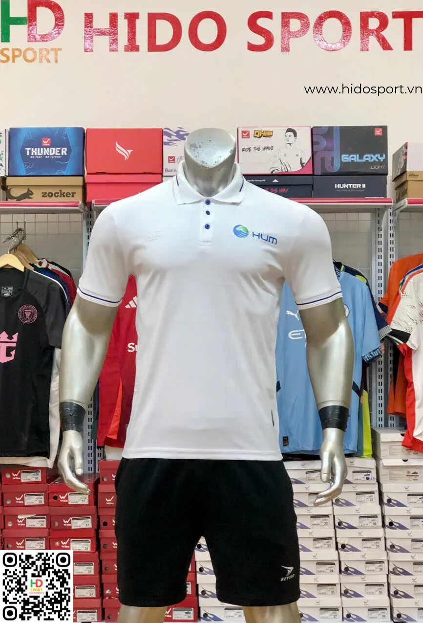 Áo Polo Thể Thao Chính Hãng HUM COMPANY 2025 đặt theo yêu cầu - HIDO SPORT