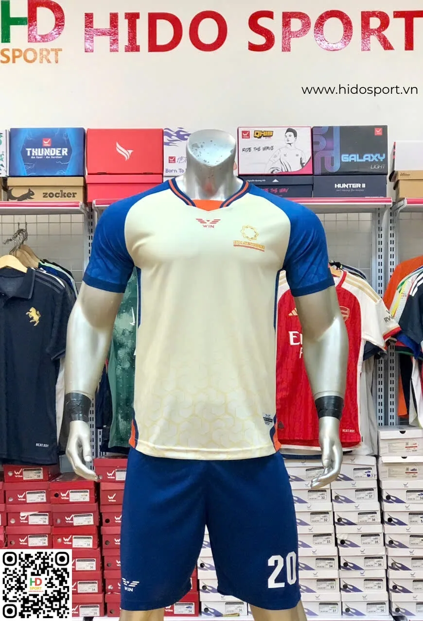 Đồng Phục Bóng Đá Hoa Sen Home 2025 Đặt Theo Yêu Cầu - HIDO SPORT