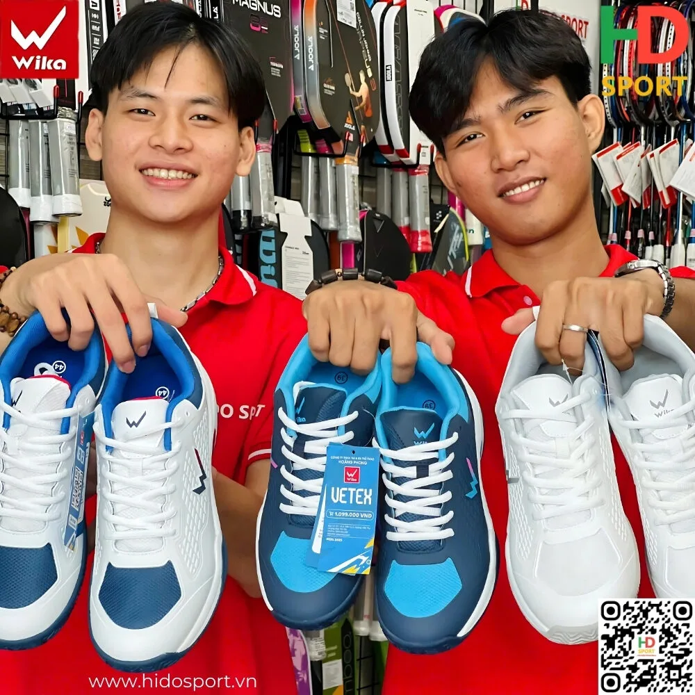 Giày Pickleball Wika Vetex Quang Dương Chính Hãng 2025 - Hido Sport