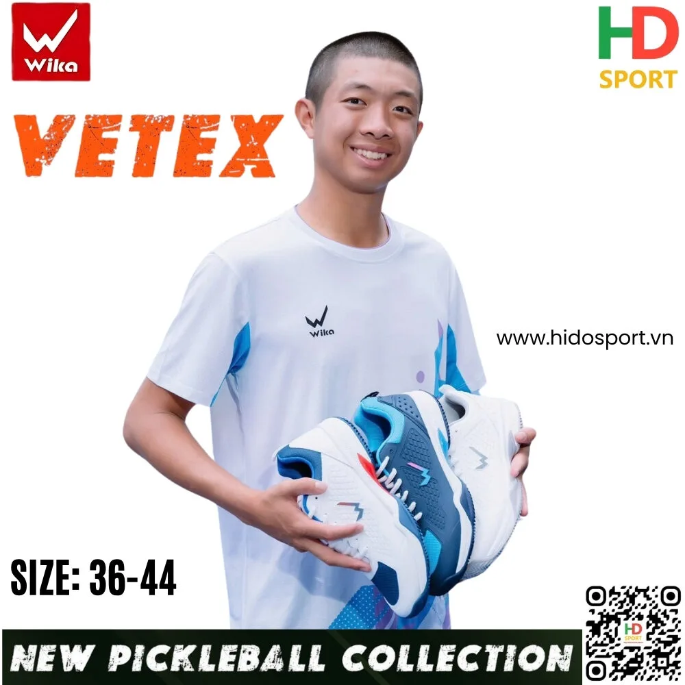 Giày Pickleball Wika Vetex Quang Dương Chính Hãng 2025 - HIDO SPORT