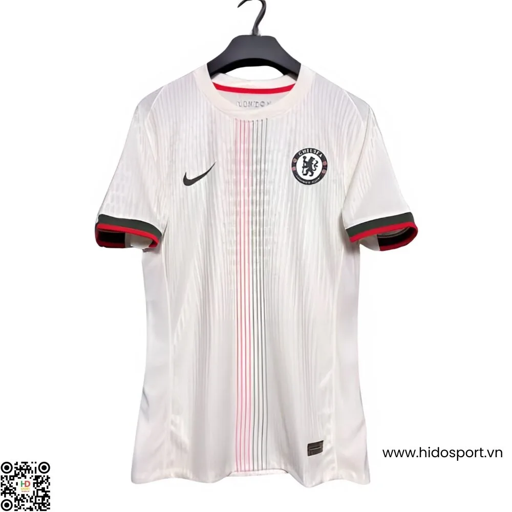 Quần Áo Bóng Đá Chelsea Màu Trắng Sân Khách 2025-2026 - HIDO SPORT