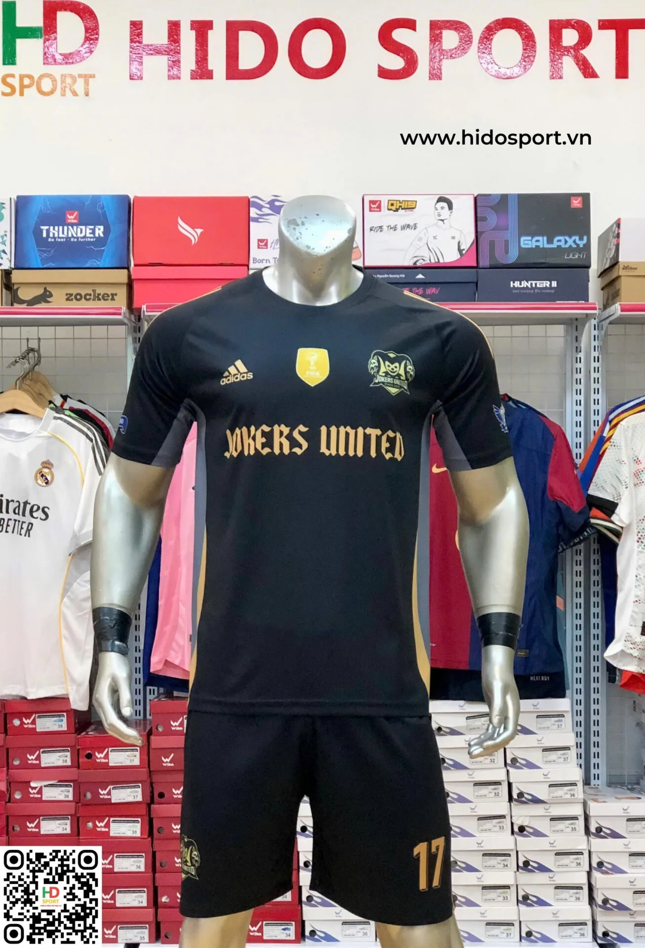 Quần Áo Bóng Đá Jokers United 2025 đặt may theo yêu cầu - HIDO SPORT