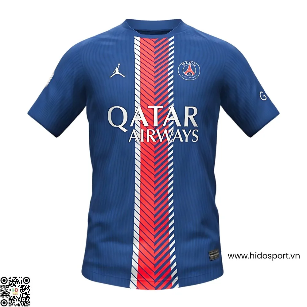 Quần Áo Bóng Đá PSG Màu Xanh Sân Nhà 2025-2026 - HIDO SPORT