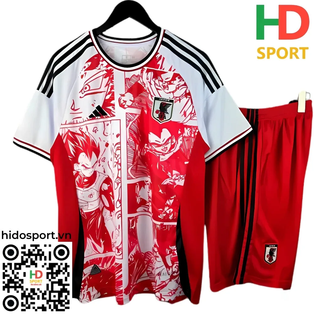 Quần Áo Nhật Bản Màu Đỏ Dragon Ball 2025 - HIDO SPORT
