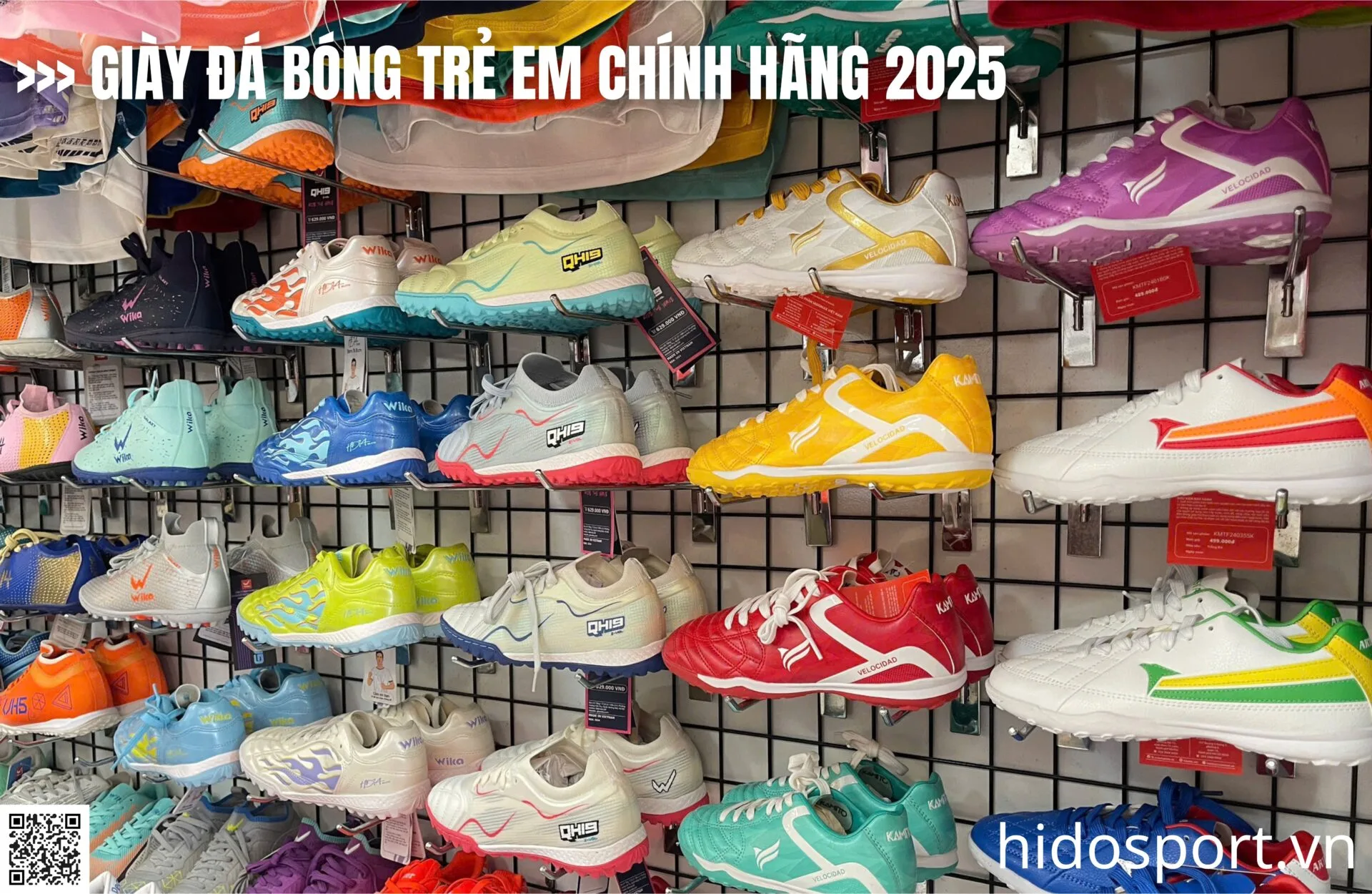 Top 5 Mau Giay Da Bong Tre Em Mua He 2025 Ngon Bo Re Hinh Anh Thuc Te Tai Hido Sport 01