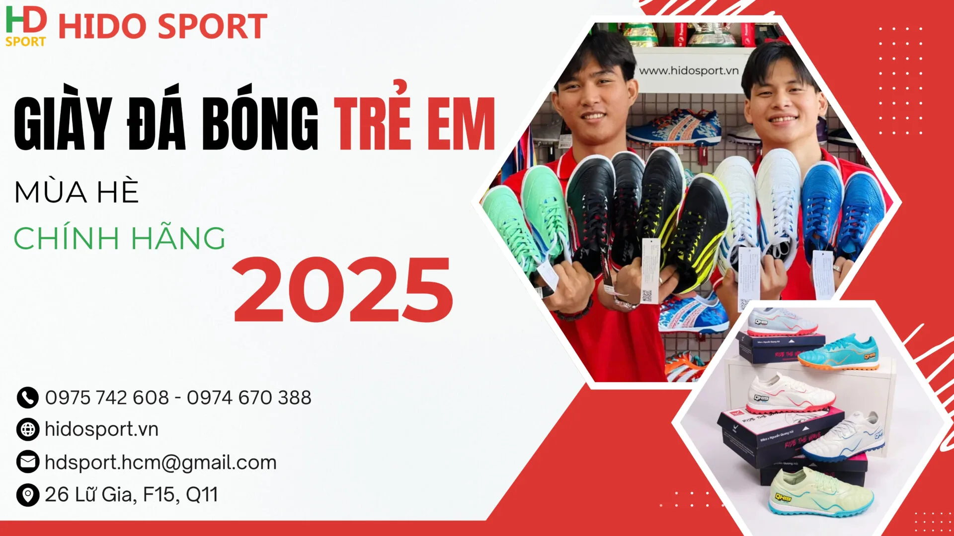 Top 5 Mau Giay Da Bong Tre Em Mua He 2025 Ngon Bo Re Tai Hido Sport