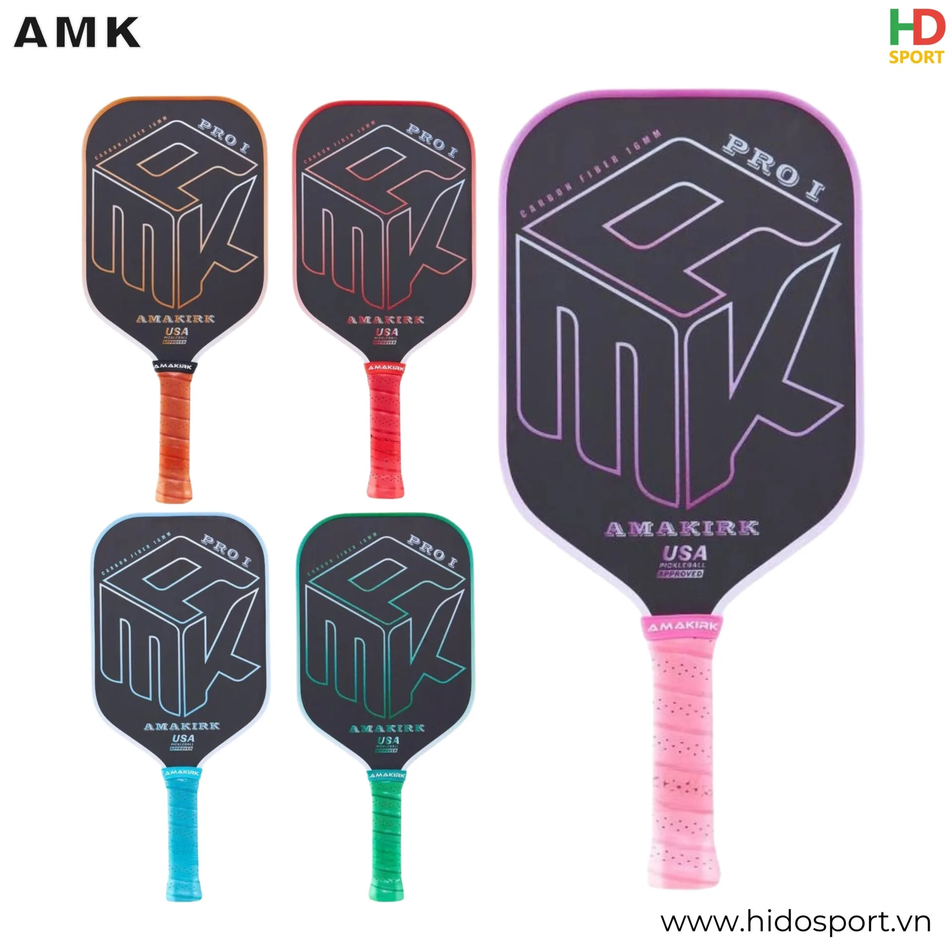 Vot Pickleball Amakirk T700 Pro 1 Be Mat Raw Carbon Bst 5 Mau