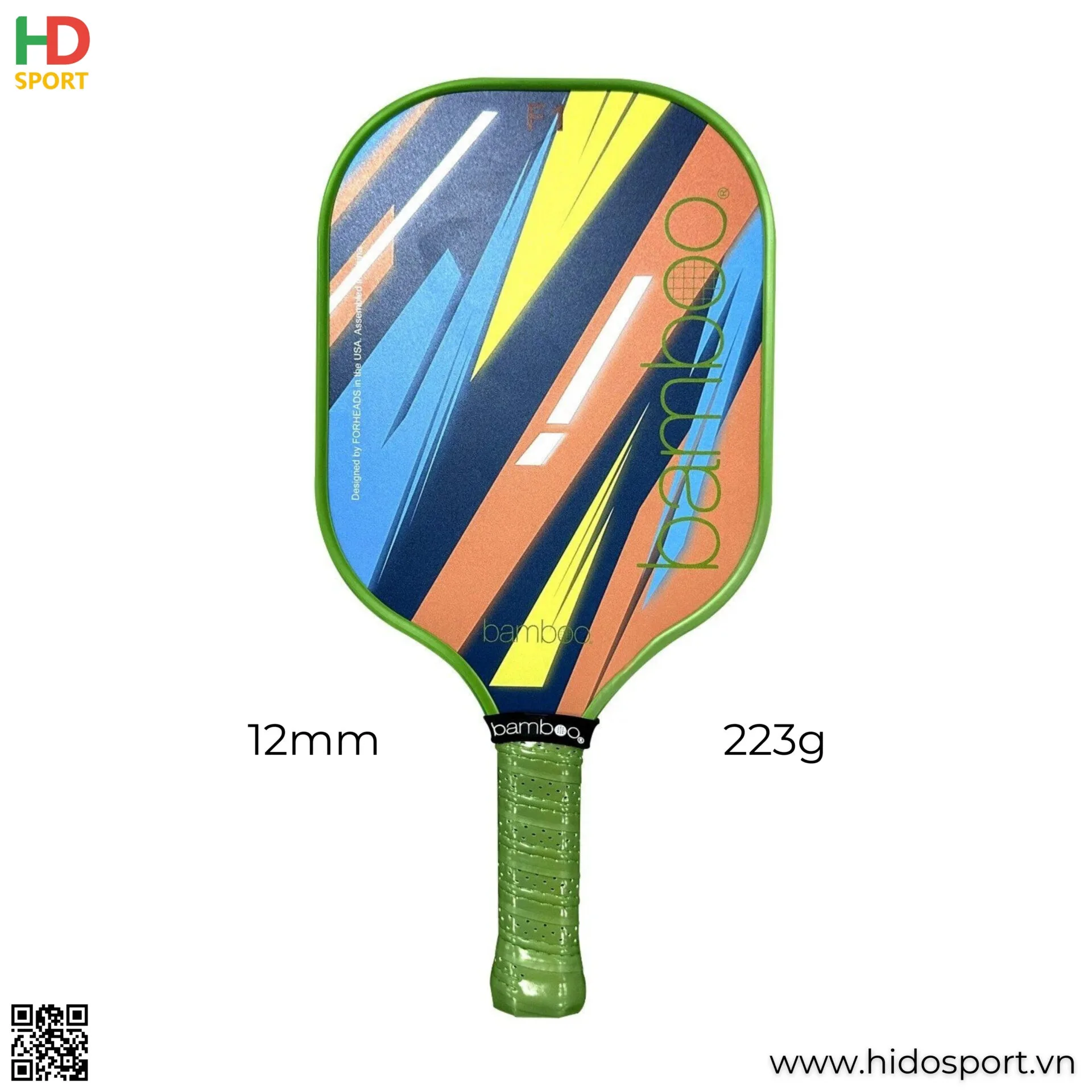 Vot Pickleball Bamboo F1 F2 F3 F4 F1 01