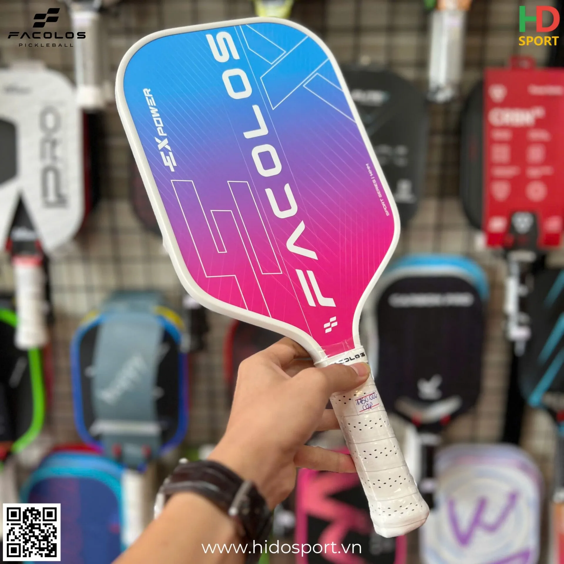 Vot Pickleball Facolos Chinh Hang Uy Tin Chat Luong Dang Co Tai Hido Sport 01