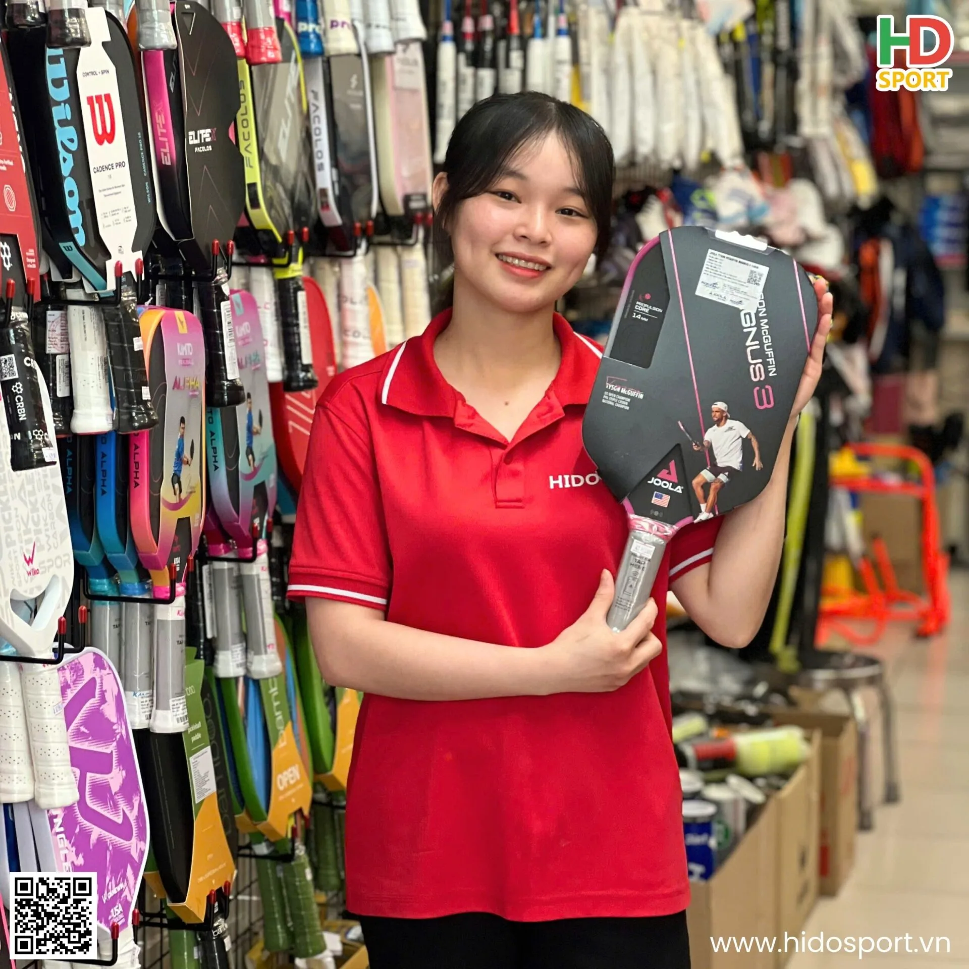Vot Pickleball Joola Gen 3 Magnus Chinh Hang Hinh Anh Thuc Te Tai Hido Sport