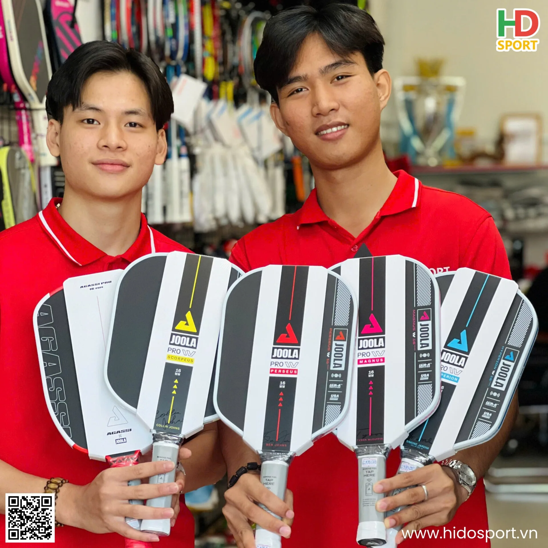 Vot Pickleball Joola Pro Iv Series Chinh Hang Gen 4 Anh Thuc Te Tai Hido Sport
