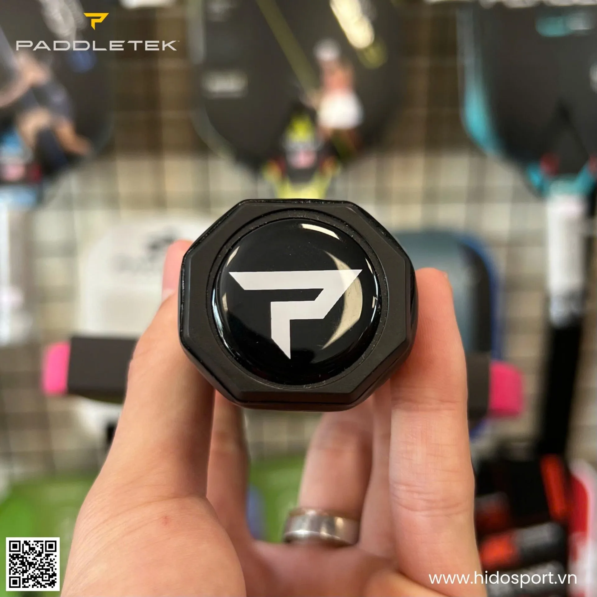 (TITLE)% Vot Pickleball Paddletek Bantam Alw C 14 3mm Carbon Raw Pt 700 Mau Hong Hinh Anh Thuc Te Tai Hido Sport 005