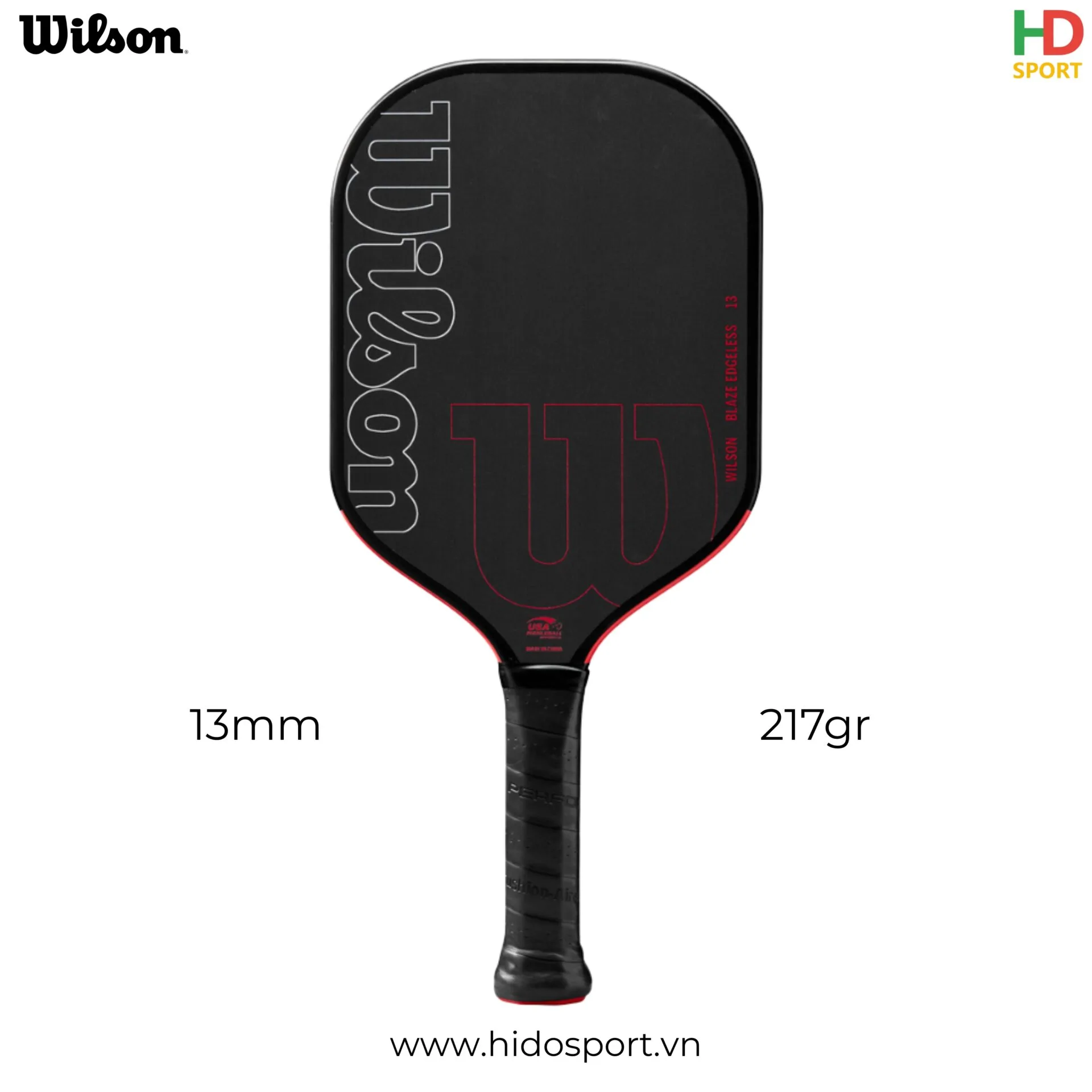 Vot Pickleball Wilson Blaze Edgeless Paddle 13mm 01