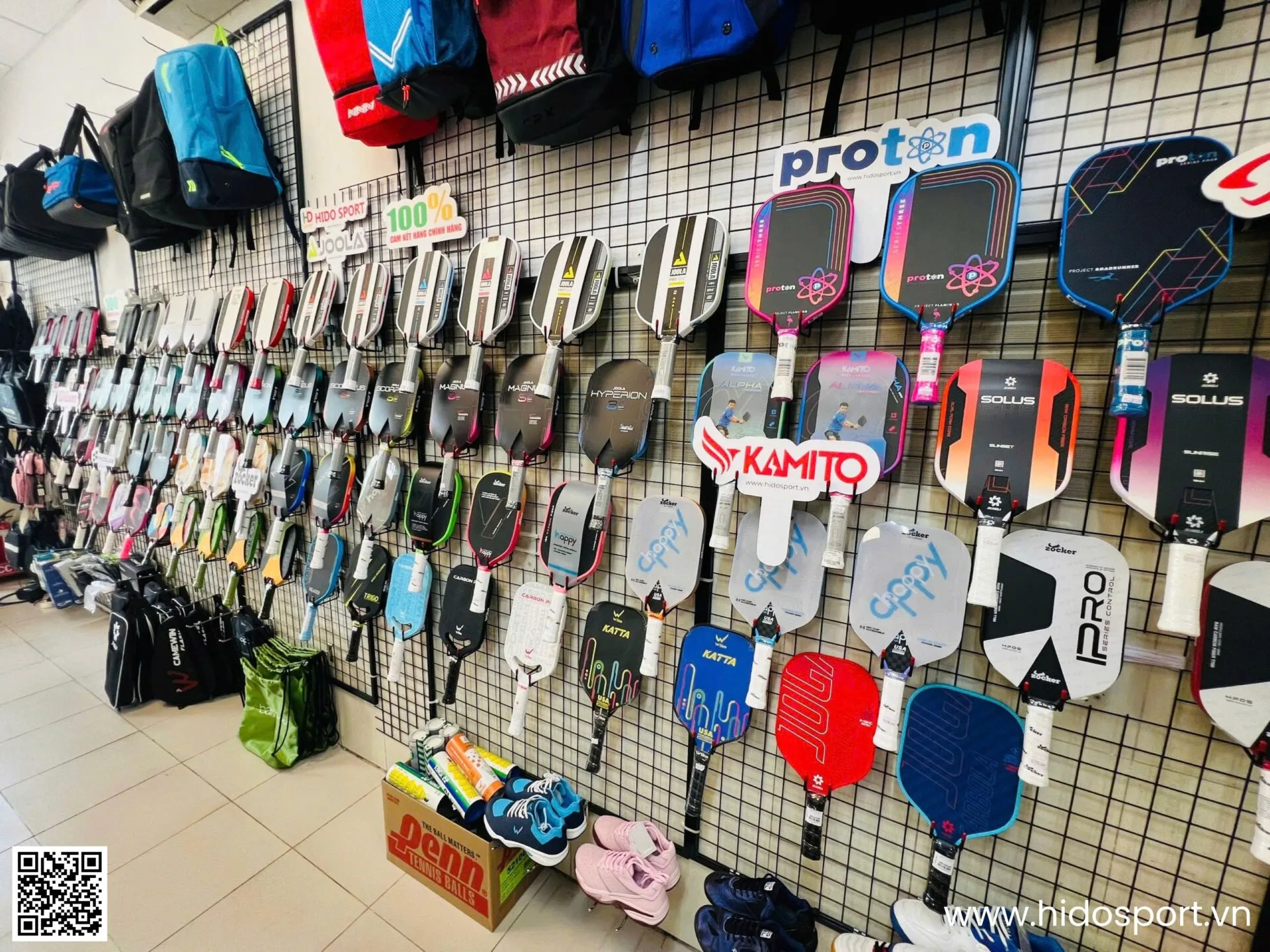 (TITLE)% Hido Sport Chuyên Cung Cấp Vợt Pickleball Chính Hãng 100% - Hình 01