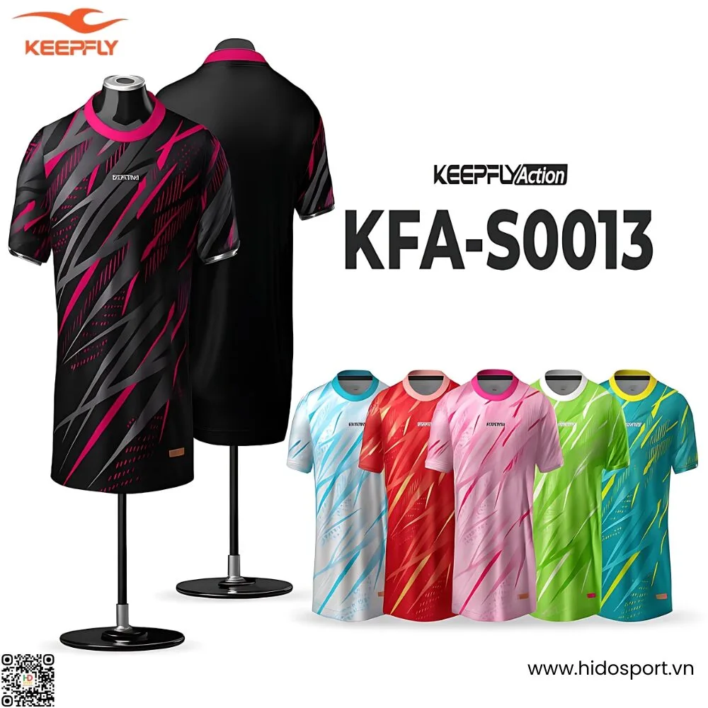 Áo Pickleball Thiết Kế Chính Hãng KFA-S0013 KEEPFLY Action 2025 - HIDO SPORT