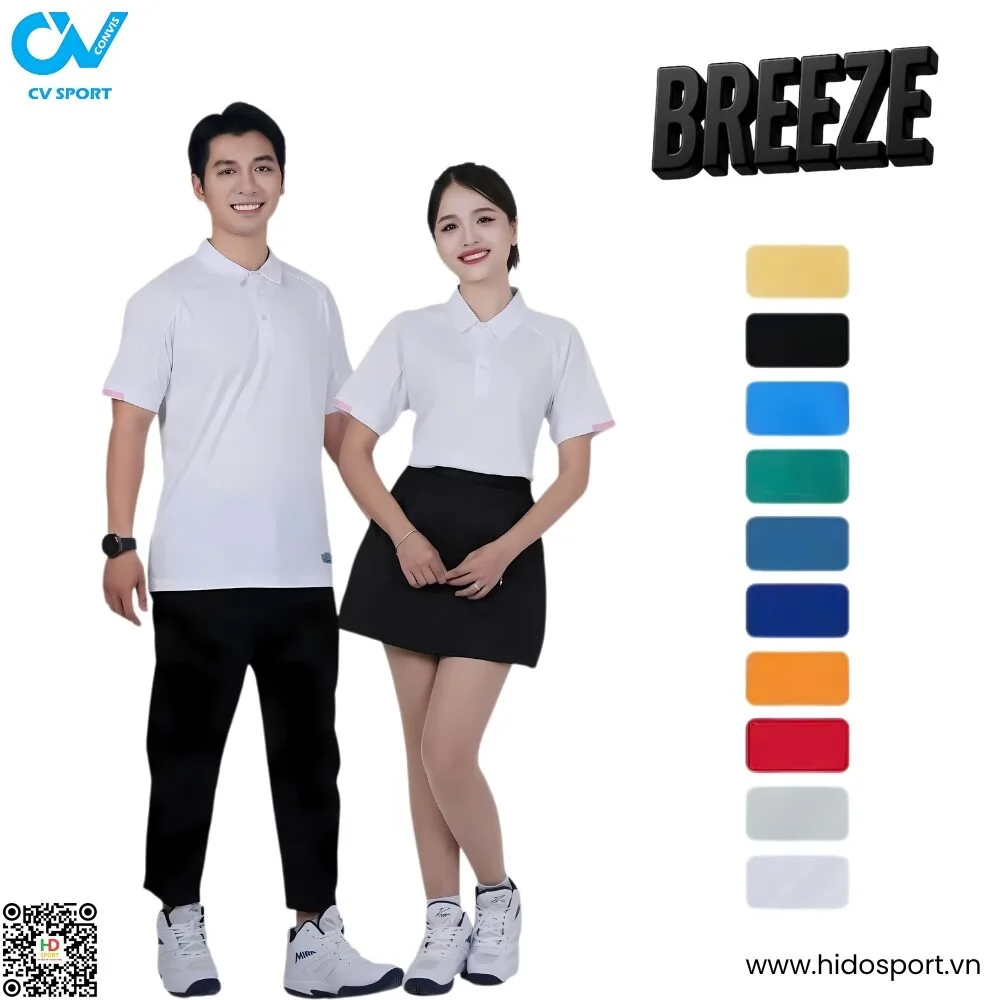 Áo thun Polo CV Breeze - HIDO SPORT